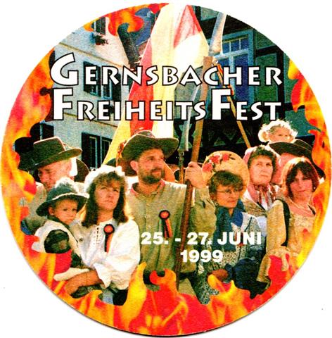 gernsbach ra-bw gerns div 3a (rund215-freiheitsfest 1999) 